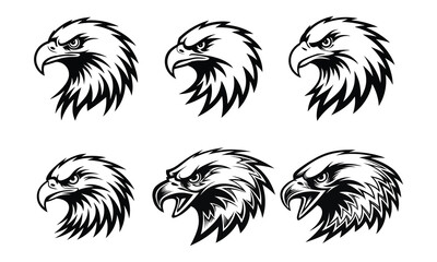 Bundel Eagle Head silhouette