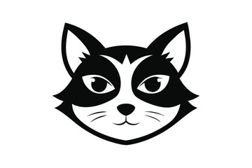 Obraz premium black cat cartoon