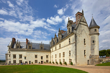 Obraz premium Château d'Amboise, Indre-et-Loire département, Loire Valley, France