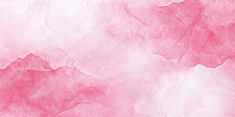 Fototapeta premium Pink Stone Surface Texture with Crack Details, Grunge Abstract Pinkish Stone Wall