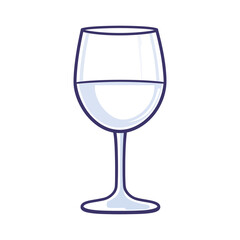 Creating Clean Vector Wine Glass Icons: Designing Simple Drinkware Graphics for Beverage and Restaurant Interfaces.
