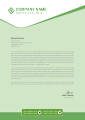 Business letterhead template
