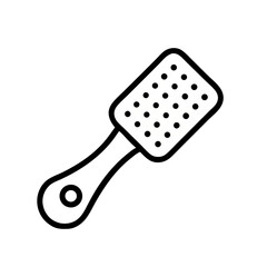 Pet Grooming brush icon, vector