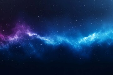 Beautiful depiction of cosmic nebulas and distant celestial starlight