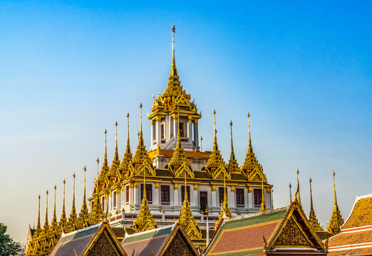 Loha Prasat, Wat Ratchanatdaram, Worawihan, Bangkok, Thailand. Built 1846.