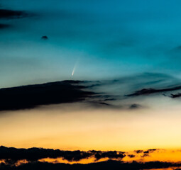 Comet in the sky