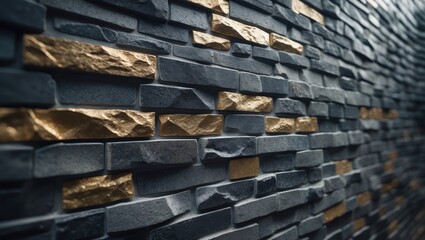 Background and Pattern of a Dirty and Blurry Brick Wall
