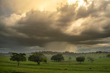 Storm clouds, dark sky, dark storm clouds