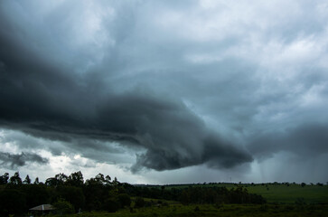 Storm clouds, dark sky, dark storm clouds