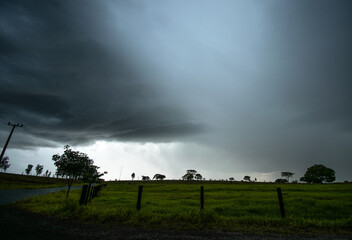 Storm clouds, dark sky, dark storm clouds