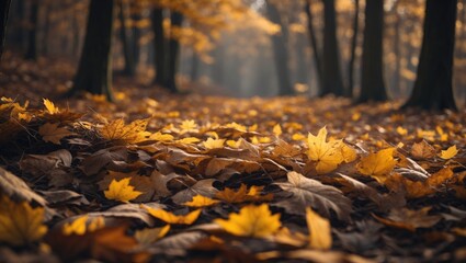 Fototapeta premium Background of Leaves