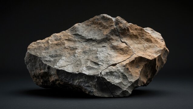 Isolated H Type Chondrite Meteorite: Rock Formed in Space During Solar System's Formation