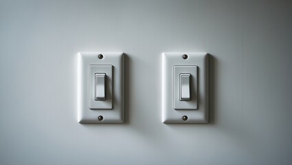 Wall background featuring a white switch