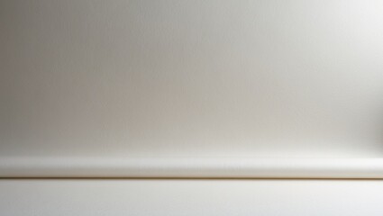 Obraz premium Soft non-woven cloth background - white wool felt texture