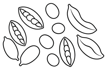 Set of Soybeans in Unique Designs