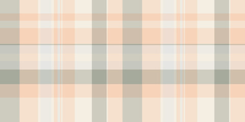 Subtle peach and gray plaid pattern. Perfect for textile designs, website backgrounds, or stationery. This soft, muted color palette evokes feelings of calm and serenity.