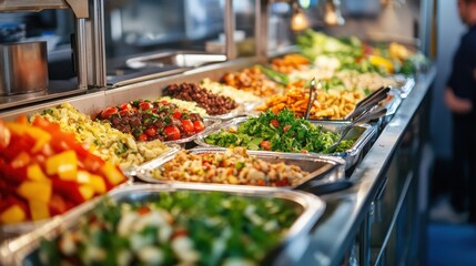 Food Truck Buffet: A Delicious Array of Dishes.