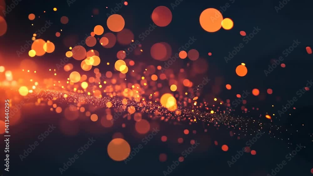 Poster discover mesmerizing shimmering lights dancing through the darkness in a vibrant display of color an