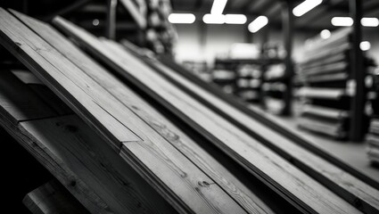 Warehouse vertical lumber storage racks