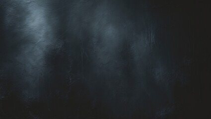 Scratched dust overlay. Worn chalkboard. Black aged distressed surface with gray smeared dirt and grainy noise effect.