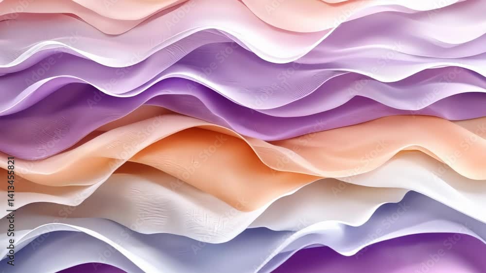 Poster experience the elegance of layered colors in a mesmerizing display of wavy textures inspired by natu