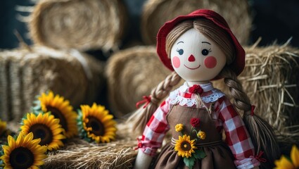 Doll Made of Straw Girl