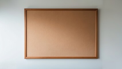 Fototapeta premium Isolated cork board on a background, awaiting your message
