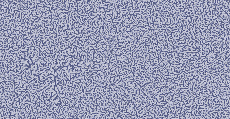 An intricate abstract organic pattern in varying shades of blue, featuring a dynamic interplay of flowing lines and shapes. Vector illustration.