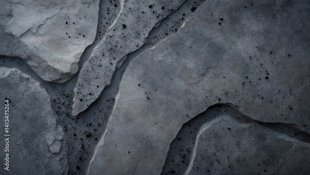 Poster Detailed background of a stone design with deep hues and texture.