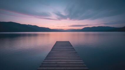 Naklejka premium Sunset during the golden hour