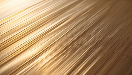 Brushed textured plate in gold metal