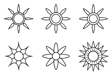 Sun Emblems and Icons Variety Pack