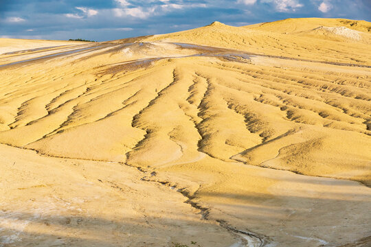 Romania, , Berca. Geological, botanical reservation Vulcanii Noroiosi de la Paclele Mici.