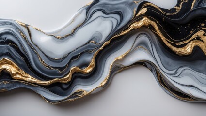 Ink and acrylic abstract backdrop. Opulent liquid marble texture. Fluid art style. Suitable for design covers, presentations, invitations, flyers, posters, and wallpapers.