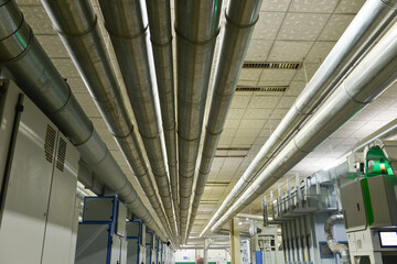 Hot rolled strip steel plant workshop