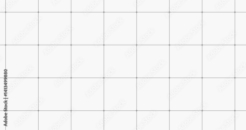 Poster clean design of squares moving diagonally on a white background and a black background
