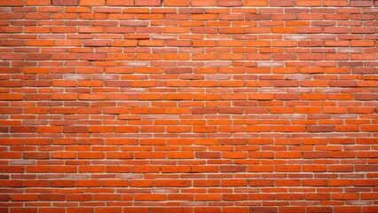 Textured Red Brick Wall in Natural Light