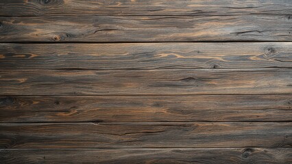Fototapeta premium Old Wooden Boards with Subtle Cracks Wallpaper