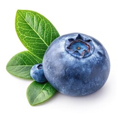 Obraz premium blueberries isolated on white background