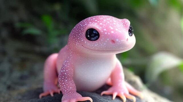 Pink Salamander Animation