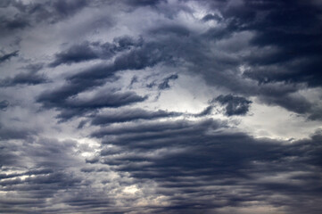 storm clouds in the sky