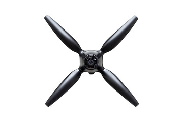 Propeller for FPV drone isolated on transparent background
