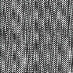 A dense fabric or texture with a rough, ribbed surface.