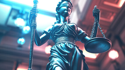 beautiful full screen photo background to be used as a website title screen background for a modern website of law firm, the photo should be abstract and associated with law, attorneys, civil cases, e