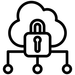 Fototapeta premium Encryption Icon