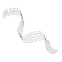 Abstract Wavy Line
