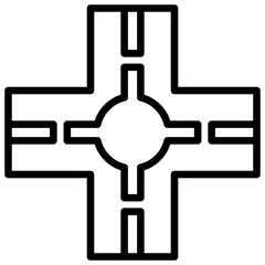 Intersection Icon