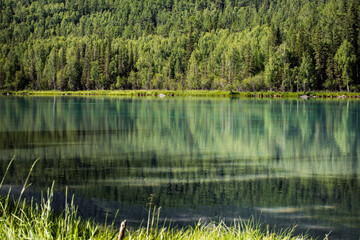 Obraz premium Kanas Scenic Area, Altay Region, Xinjiang, China