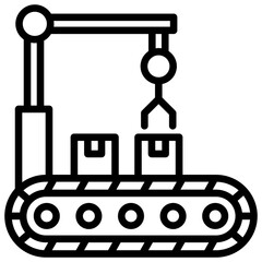 Conveyor Belt Icon