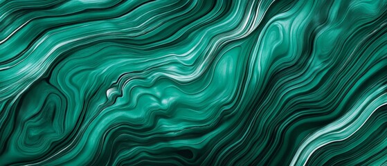Obraz premium Creating deep emerald tropical leaf designs with smooth textures in lush environments for modern aesthetic appeal